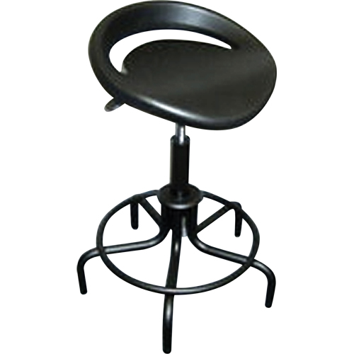 6000 Series Oversized Stool, Stationary, Adjustable Height, 250 lbs. Capacity Trail Hammer and Bolt
