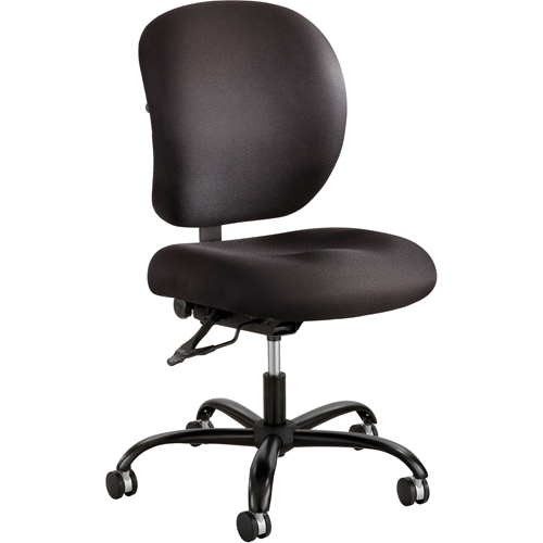 Alday Intensive Use 24/7 Task Chairs, Nylon, Black, 500 lbs. Capacity Trail Hammer and Bolt