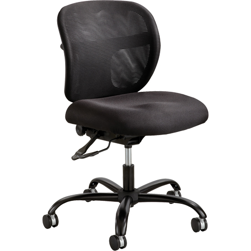 Vue Intensive Use 24/7 Task Chairs, Nylon, Black, 500 lbs. Capacity Trail Hammer and Bolt