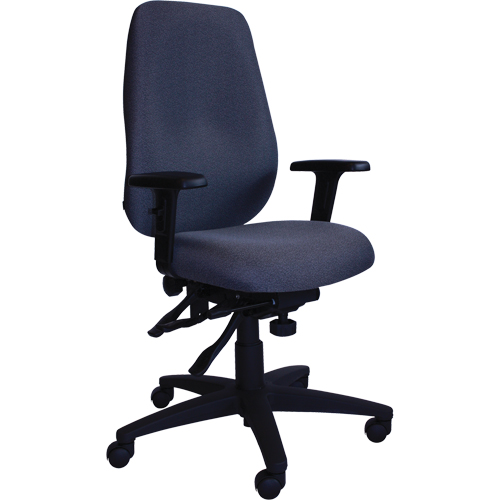 Cierra Petite Series Ergonomic Chairs, Fabric, Grey, 300 lbs. Capacity Trail Hammer and Bolt