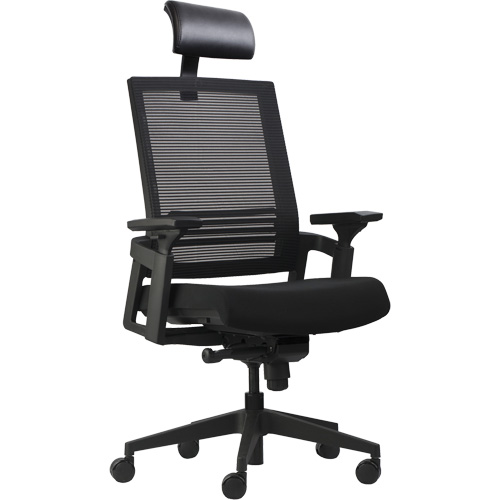 Chaises de bureau A-37 Activ, Mailles, Noir, Capacit&eacute; 275 lb Trail Hammer and Bolt