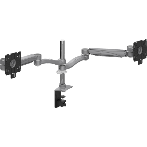 Dual Screen Height Adjustable Monitor Arms Trail Hammer and Bolt