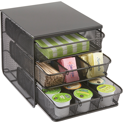 Onyx Triple Drawer Hospitality Organizer Trail Hammer and Bolt