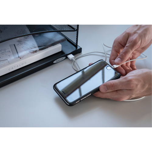 Onyx USB Powered Desk Organizer Trail Hammer and Bolt