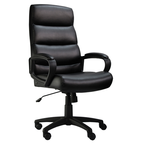 Chaise de bureau Activ s&eacute;rie A-601, Polyur&eacute;thane, Noir, Capacit&eacute; 275 lb Trail Hammer and Bolt