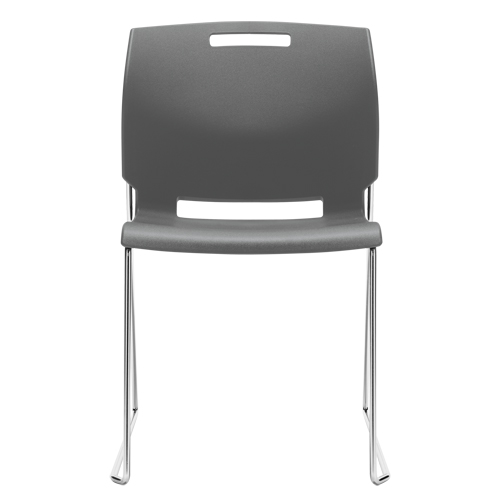 Chaise, Plastique, Hauteur 32-1/2", Capacit&eacute; 300 lb, Gris Trail Hammer and Bolt