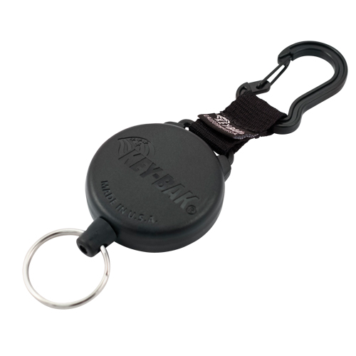 Securit Key Chains, Polycarbonate, 48" Cable, Carabiner Attachment Trail Hammer and Bolt