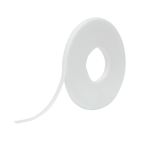 Ruban d'attaches One-Wrap, Boucle et crochet, 25 vg x 1/2", Auto-aggripant, Blanc Trail Hammer and Bolt