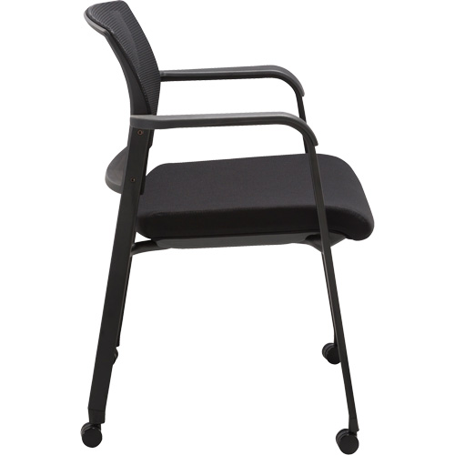 Chaise visiteur &agrave; roulettes s&eacute;rie Activ Trail Hammer and Bolt
