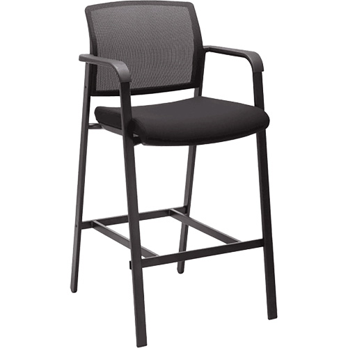 Activ Series Barstool Chair, Stationary, Fixed Height, 275 lbs. Capacity Trail Hammer and Bolt