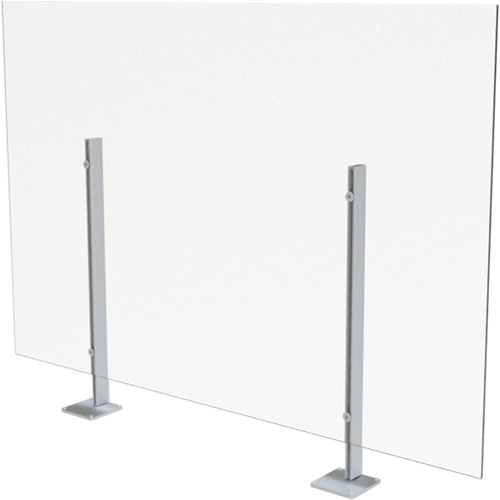 Vitre hygi&eacute;nique &agrave; montage en surface, 36" la x 36" h Trail Hammer and Bolt