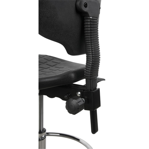 Heavy-Duty Ergonomic Stool, Stationary, Adjustable Height, 250 lbs. Capacity Trail Hammer and Bolt