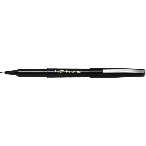 Fineliner Pen, Black, Fine Tip Trail Hammer and Bolt