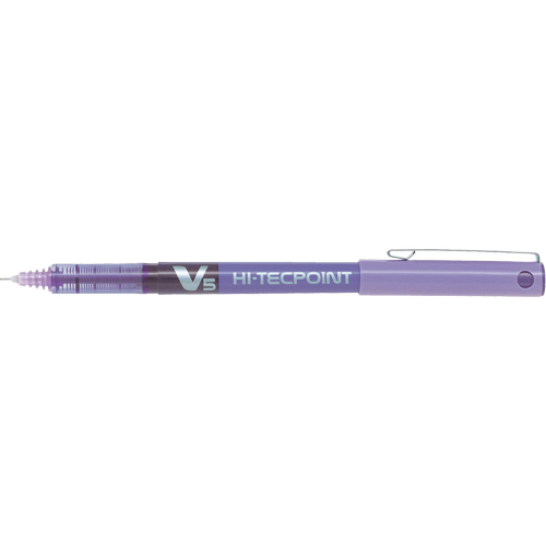 Hi-Tecpoint Pen, Purple, 0.5 mm Trail Hammer and Bolt