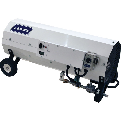 Radiateur portable &agrave; chauffage direct Boss 400 DF, Chaleur radiante, Gaz naturel, 400 000 BTU/H Trail Hammer and Bolt