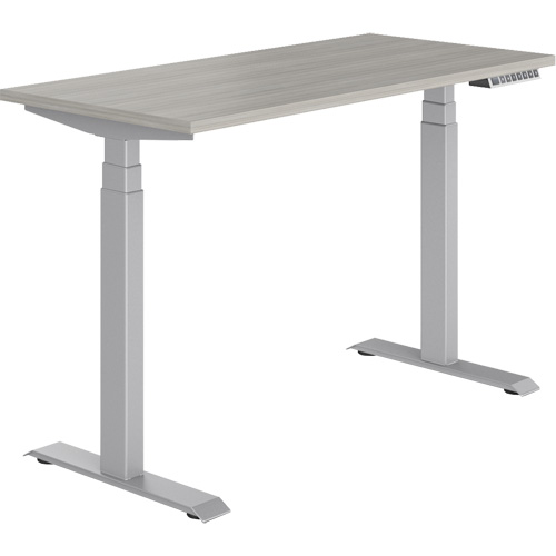 Newland Height-Adjustable Rectangular Table Trail Hammer and Bolt