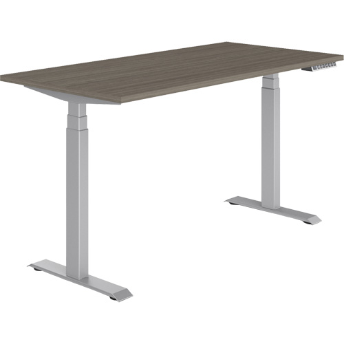 Newland Height-Adjustable Rectangular Table Trail Hammer and Bolt