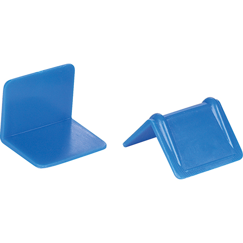Edge Protectors, Plastic, 1" L x 1-1/4" W Trail Hammer and Bolt