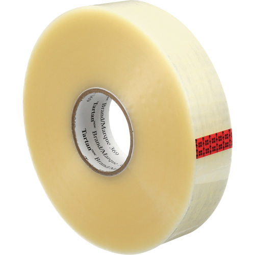 Ruban d'emballage Tartan 369, Adh&eacute;sif Acrylique, 1,6 mil, 48 mm (1-22/25") x 914 m (2998') Trail Hammer and Bolt