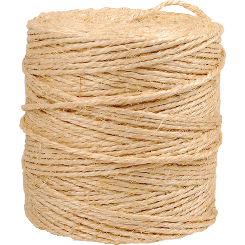Ficelle d'arrimage, Sisal, 850' Longueur Trail Hammer and Bolt