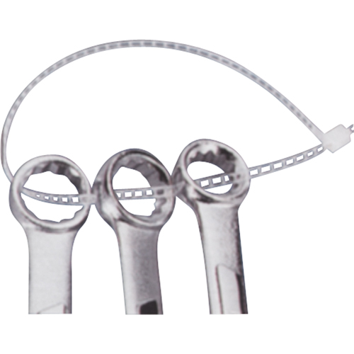 Attaches avec encoches, Longueur 7", R&eacute;sistance &agrave; la traction 40 lb, Naturel Trail Hammer and Bolt
