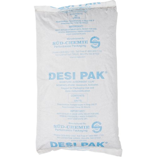 Desiccants, Clay, Tyvek Bag Trail Hammer and Bolt