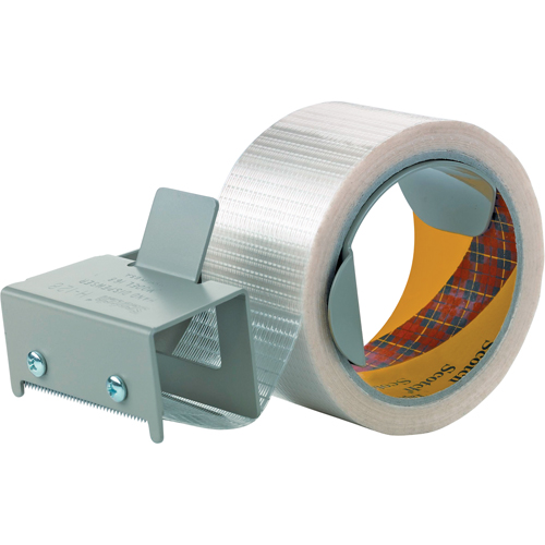 Hand Tape Dispenser, Heavy Duty, Fits Tape Width Of 50.8 mm (2") Trail Hammer and Bolt