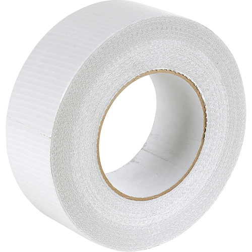 Rubans adh&eacute;sifs de cat&eacute;gorie utilitaire AC20, 9 mils, Blanc, 48 mm (2") x 55 m (180') Trail Hammer and Bolt