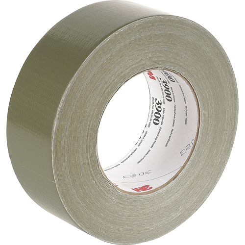 3900 Multi-Purpose Duct Tape, 8 mils, Olive, 48 mm (2") x 55 m (180') Trail Hammer and Bolt