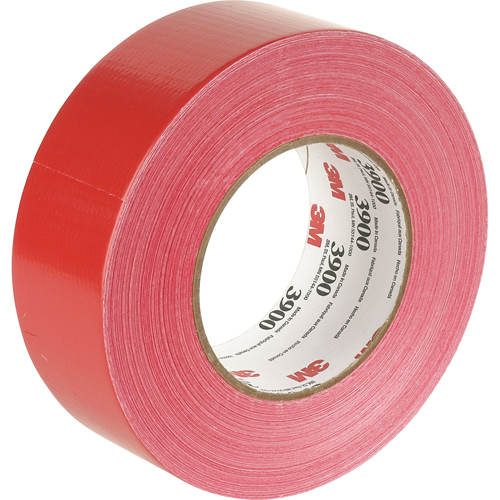 3900 Multi-Purpose Duct Tape, 8 mils, Red, 48 mm (2") x 55 m (180') Trail Hammer and Bolt
