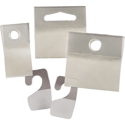 Merchandise Display Hang Tabs Trail Hammer and Bolt