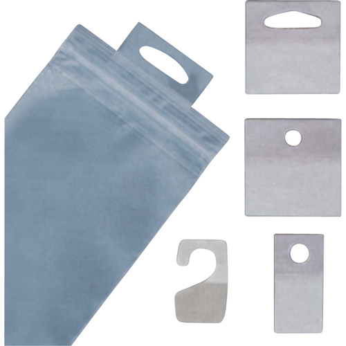 Merchandise Display Hang Tabs Trail Hammer and Bolt