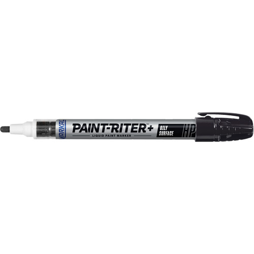 Marqueur pour surfaces huileuses Paint-Riter +, Liquide, Noir Trail Hammer and Bolt
