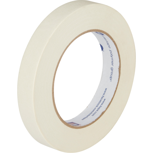 General Purpose Masking Tape, 18 mm (3/4") x 55 m (180'), Beige Trail Hammer and Bolt
