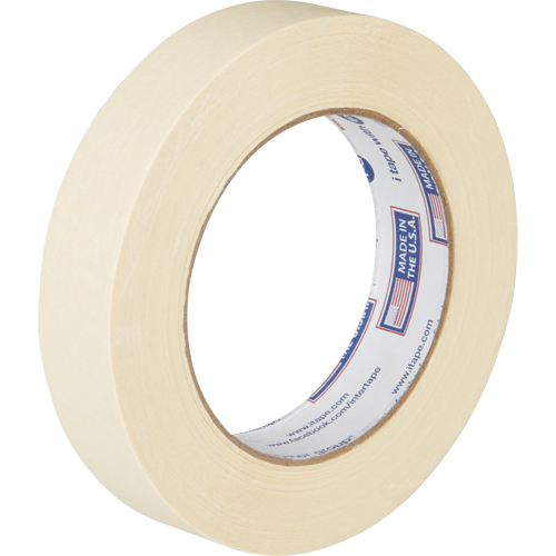 General Purpose Masking Tape, 24 mm (1") x 55 m (180'), Beige Trail Hammer and Bolt