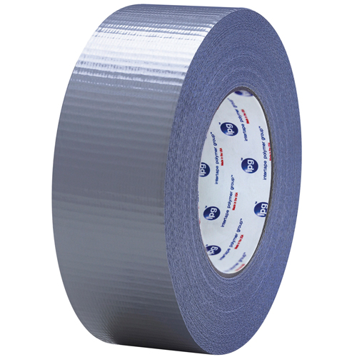 Utility Grade Duct Tape AC10, 7.5 mils, Silver, 48 mm (2") x 55 m (180') Trail Hammer and Bolt