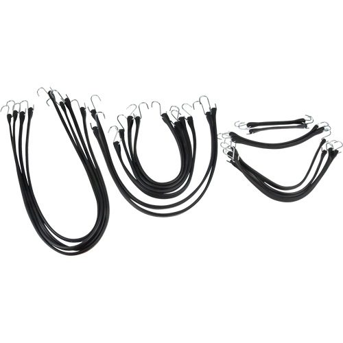 Rubber Tie Down Set, 9" Trail Hammer and Bolt