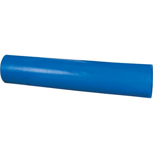 Feuille couverture, Bleu, 2.5' x 500' x 6 mils Trail Hammer and Bolt