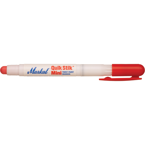 Quik Stik&reg; Mini Paint Marker, Solid Stick, Red Trail Hammer and Bolt
