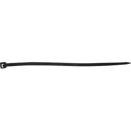 Cable Ties, 24" Long, 175 lbs. Tensile Strength, Black Trail Hammer and Bolt