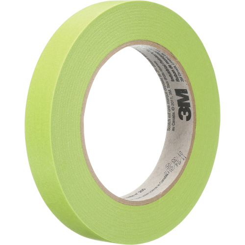 Industrial Painter's Tape 205, 18 mm (3/4") x 55 m (180'), Green Trail Hammer and Bolt