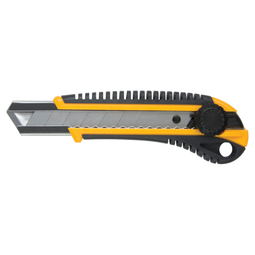 Couteau ATK800, 25 mm, Acier au carbone, Robuste, Prise en Caoutchouc Trail Hammer and Bolt