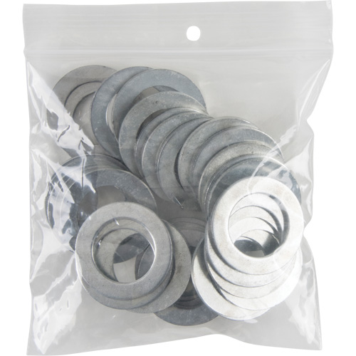 Sacs en poly, Refermable, 4" x 4", 2 mils Trail Hammer and Bolt