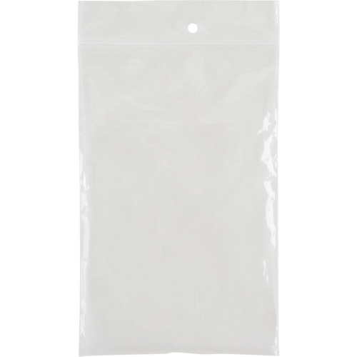 Sacs en poly, Refermable, 6" x 4", 2 mils Trail Hammer and Bolt