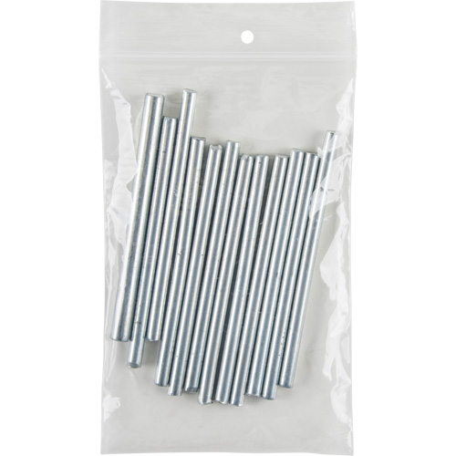 Sacs en poly, Refermable, 6" x 4", 2 mils Trail Hammer and Bolt