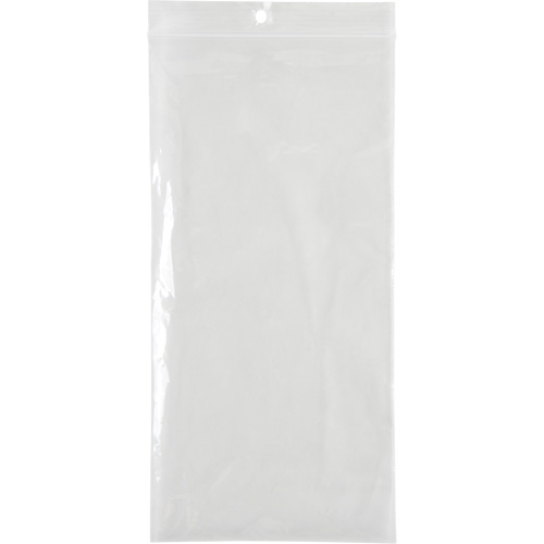 Sacs en poly, Refermable, 8" x 4", 2 mils Trail Hammer and Bolt