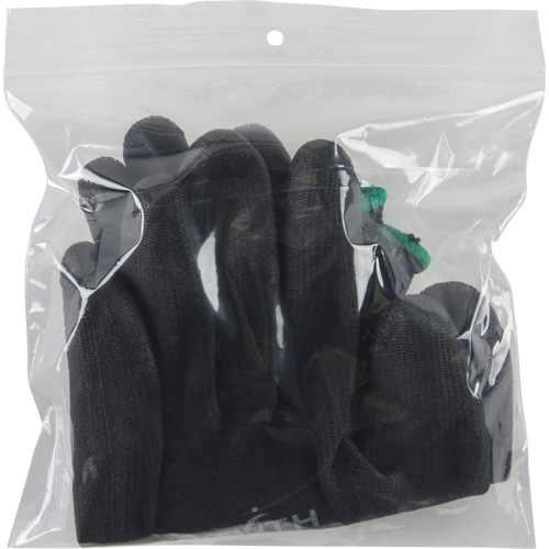 Sacs en poly, Refermable, 6" x 6", 2 mils Trail Hammer and Bolt