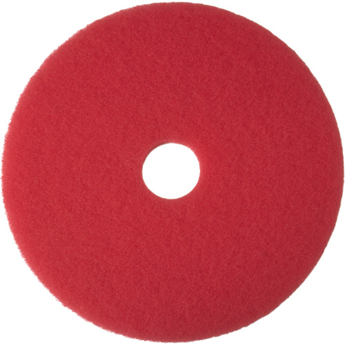 5100 Series Pad, 12", Buffing, Red Trail Hammer and Bolt