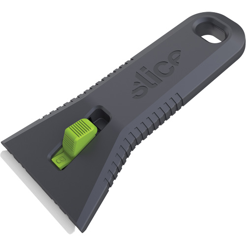 Slice Auto-Retractable Utility Scraper, Ceramic Blade, 65 mm Wide, Nylon Handle Trail Hammer and Bolt