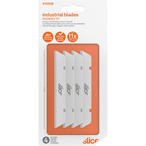 Slice Lame de rechange Finger-Friendly avec bout arrondi s&eacute;curitaire pour les doigts, Style Simple Trail Hammer and Bolt
